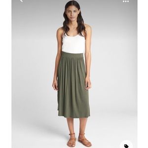 Gap Green MIDI Skirt in Tall Length
